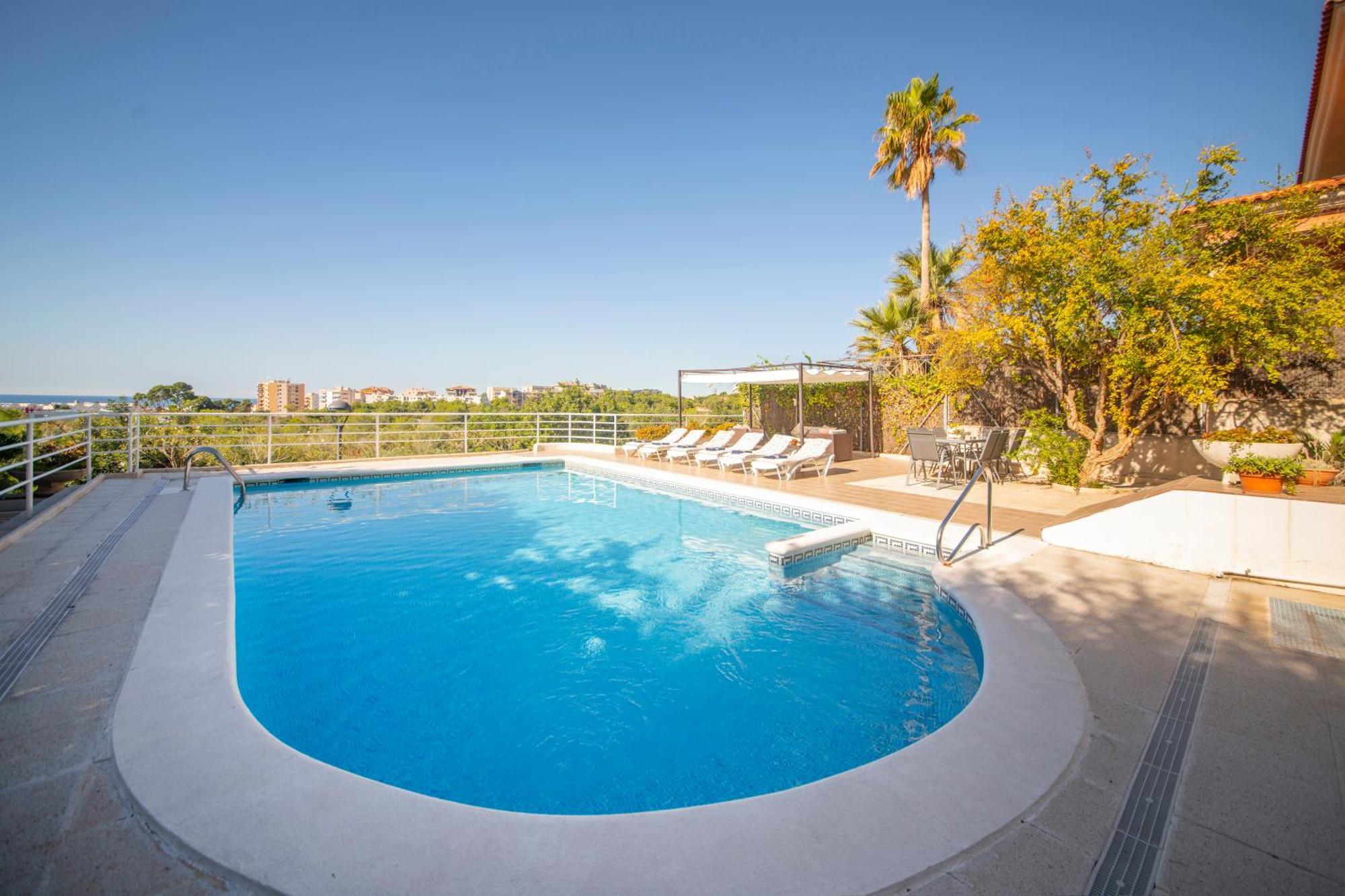 Villa Bali Genials Vistes Al Mar I Gran Piscina Sitges Exterior photo